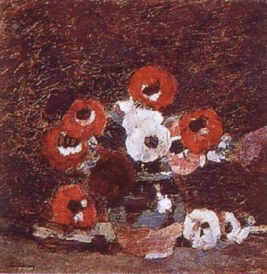 Stefan Luchian Anemones oil painting image